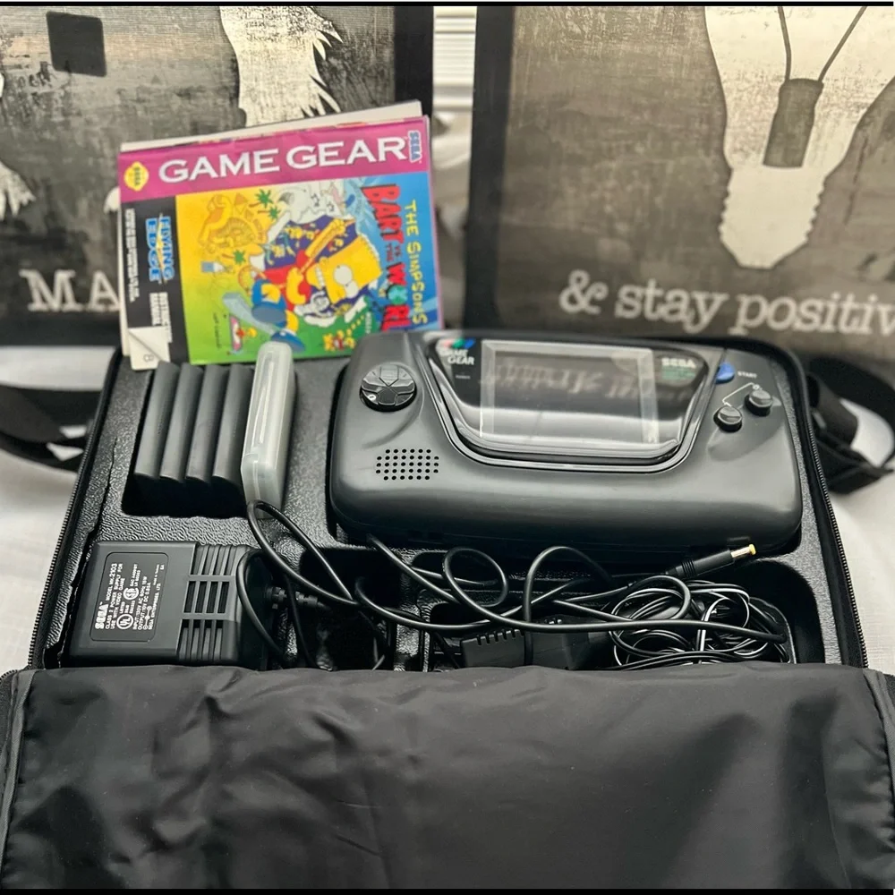 Vintage Game Gear Gaming System